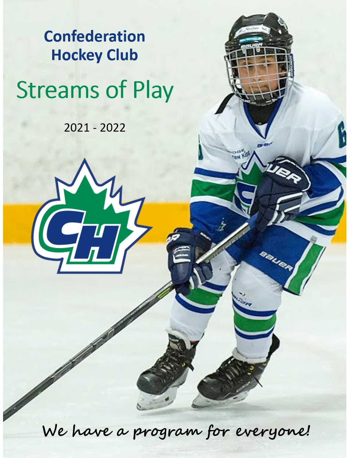 Confederation Hockey Streams of Play 2021-2022