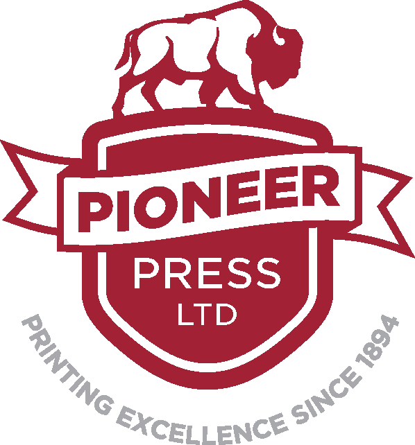 Pioneer Logo Since 1894 in Grey - 3 Inch